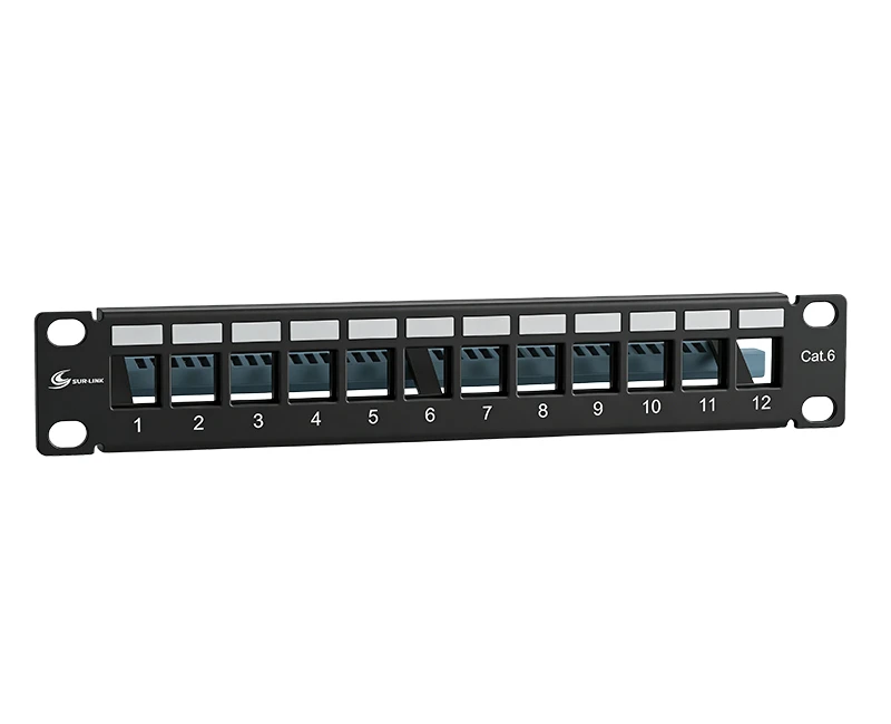 SPP-033201 UTP Blank Mini 12 Port Patch اللوحة