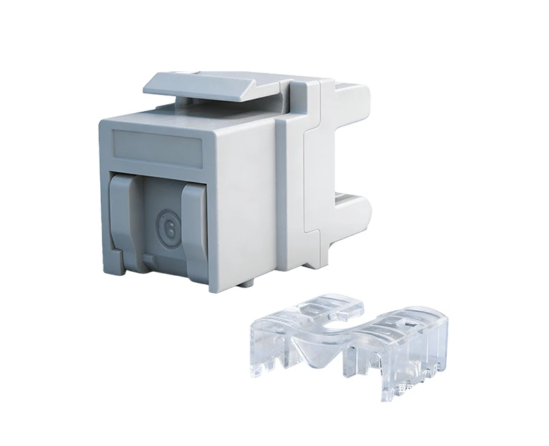SKJ-F32101-1 Cat.5e RJ45 (8P8C) 180 درجة بدون حماية من الغبار