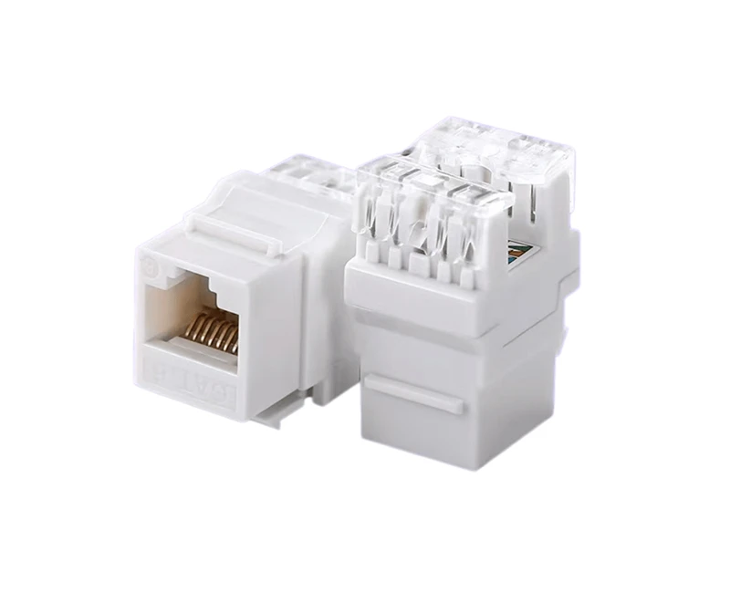 SKJ-F32101 Cat.5e RJ45 (8P8C) 180 درجة بدون حماية