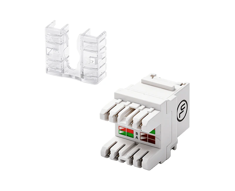 SKJ-F32101 Cat.5e RJ45 (8P8C) 180 درجة بدون حماية