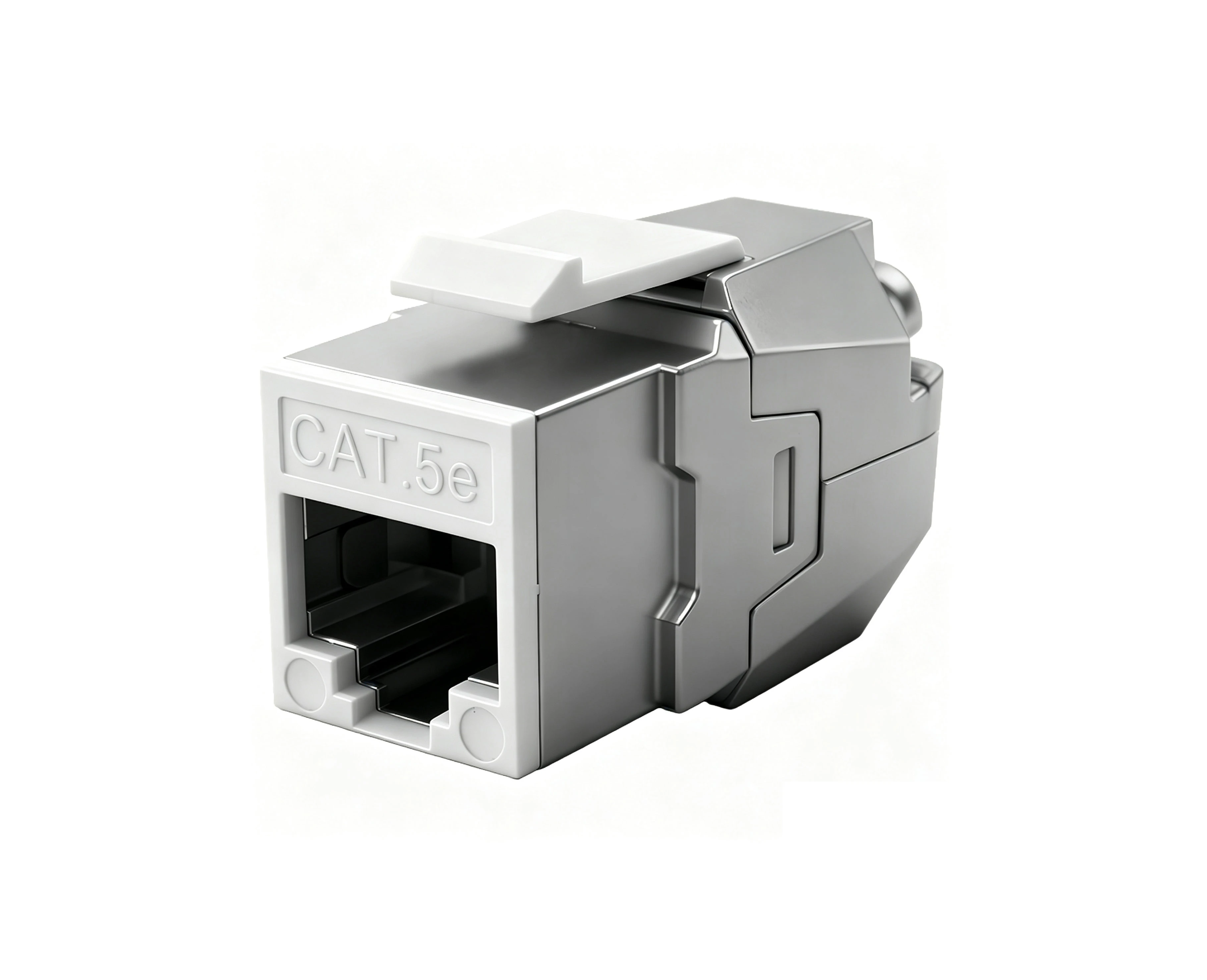 SKJ-AC2101-9 Cat.5e RJ45 (8P8C) محمية بدون أدوات بزاوية 180 درجة