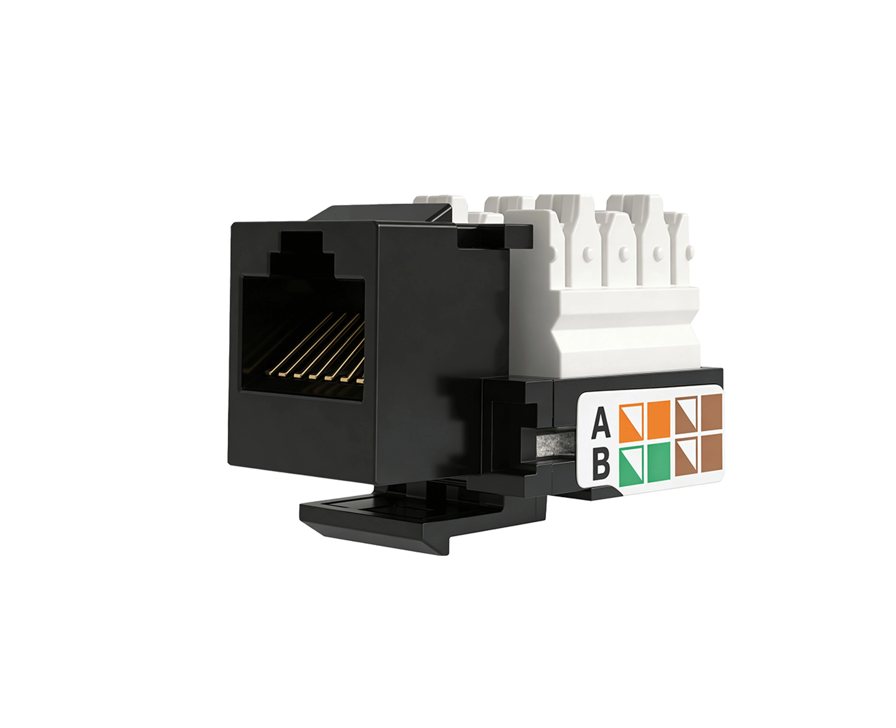 SKJ-130101 Cat.5e RJ45 (8P8C) البيانات والبيانات خيارات الصوت غير محمية