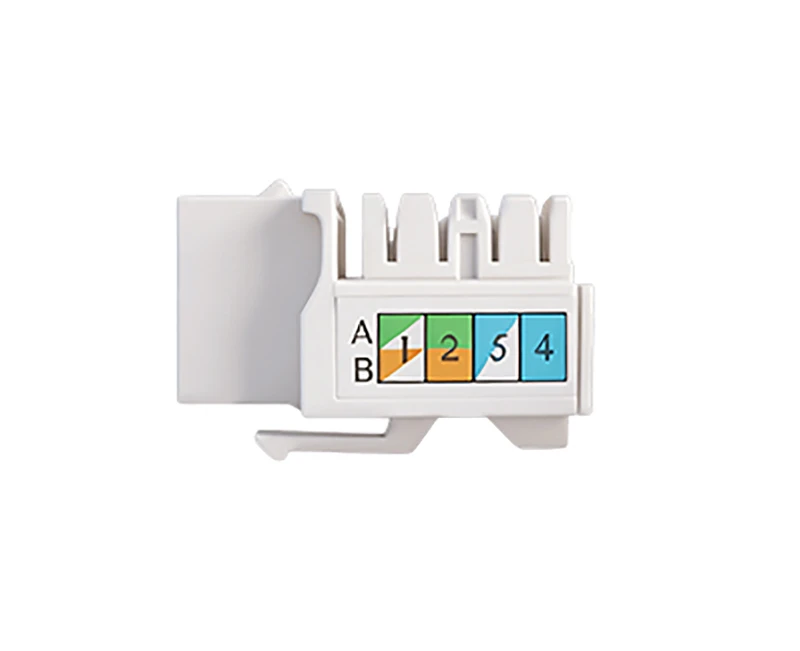 SKJ-230101 Cat.5e RJ45 (8P8C) 90 درجة غير محمي
