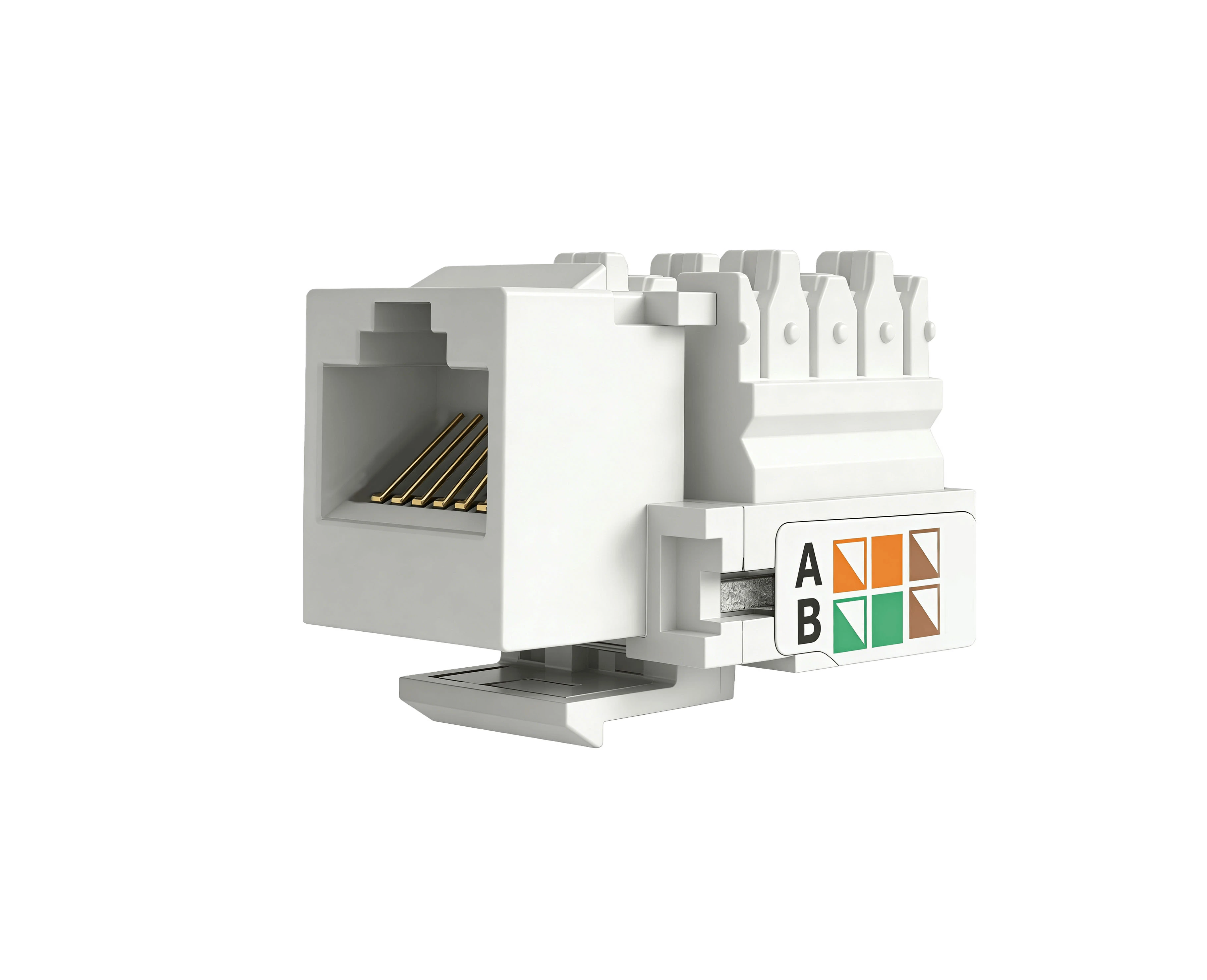 SKJ-130101 Cat.5e RJ45 (8P8C) البيانات والبيانات خيارات الصوت غير محمية