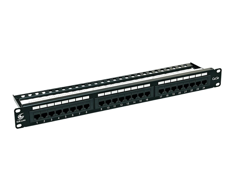 SPP-S662H1 Cat.5e لوحة التصحيح ذات 24 منفذًا غير محمية