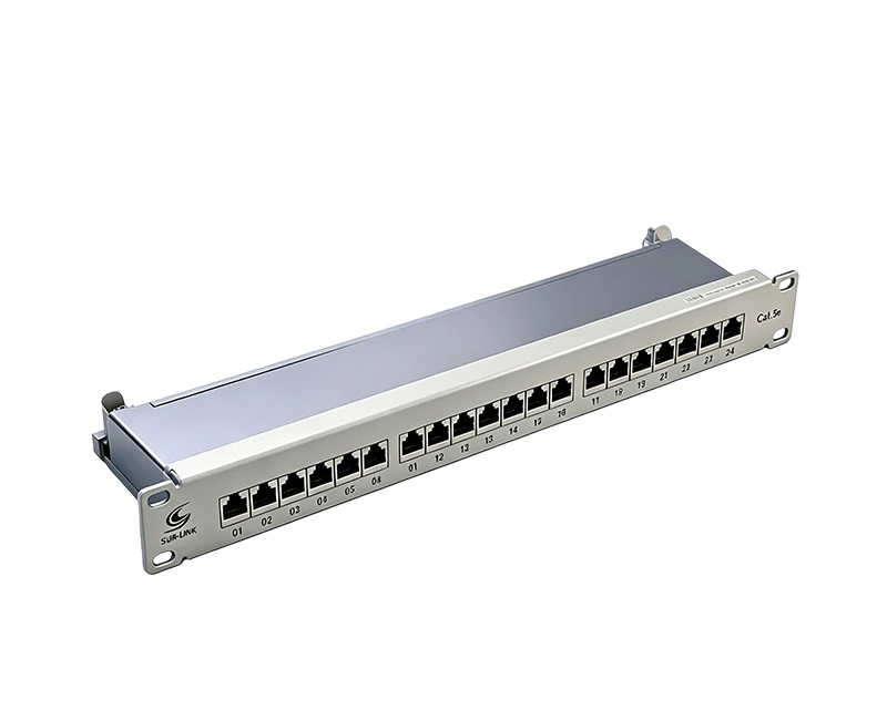 SPP-E762L1 CAT.5e 24PORT Patch Panel محمية